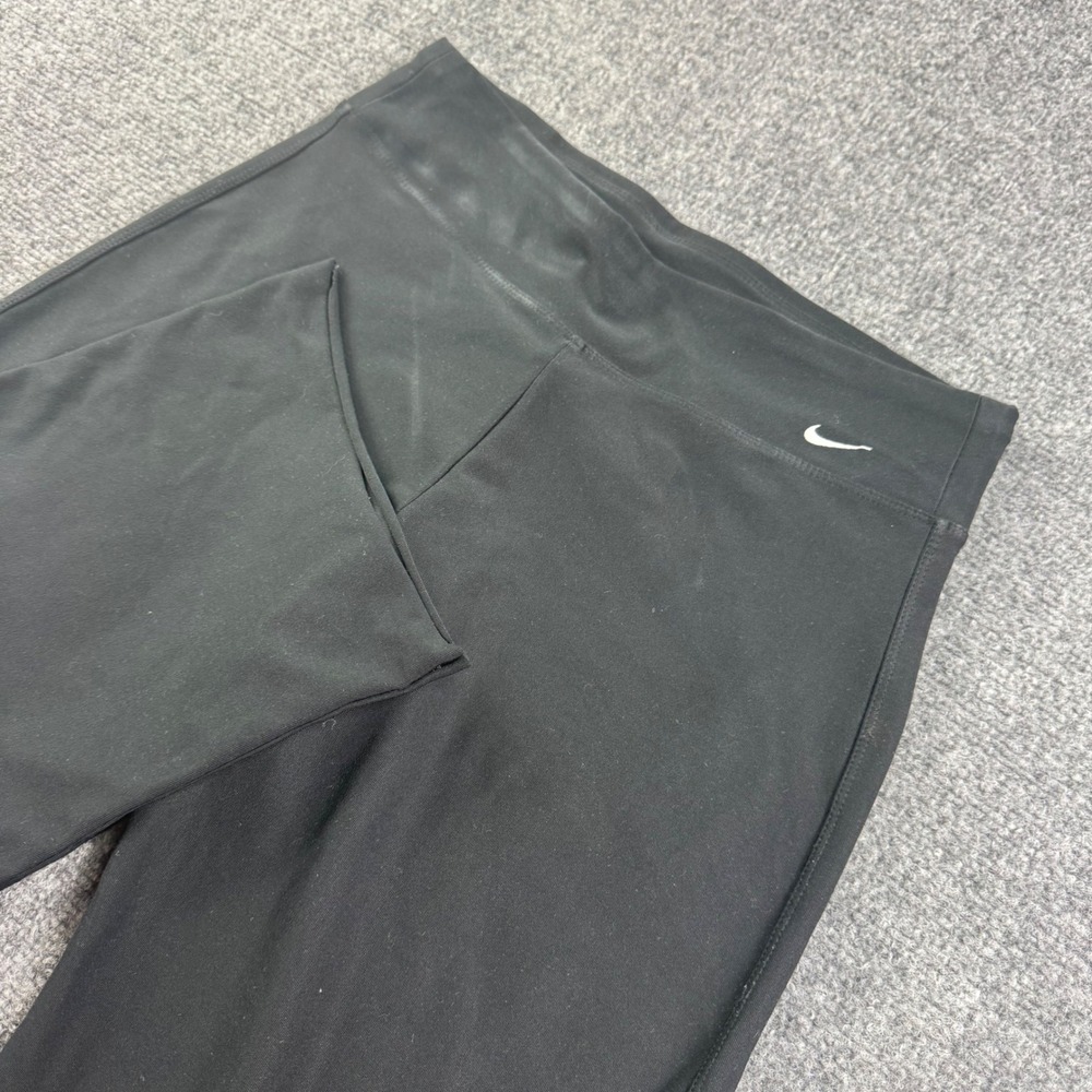 Nike Dri-Fit Capri Leggings XS Black Crop Athletic Pants Womens